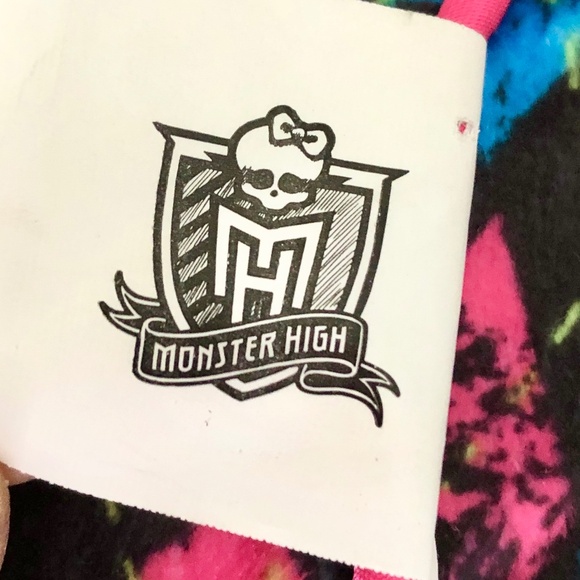 Monster High, 2013, Skullette, Pillow, RARE, Plush, Graffiti, Cuddle Cushion - Picture 11 of 13
